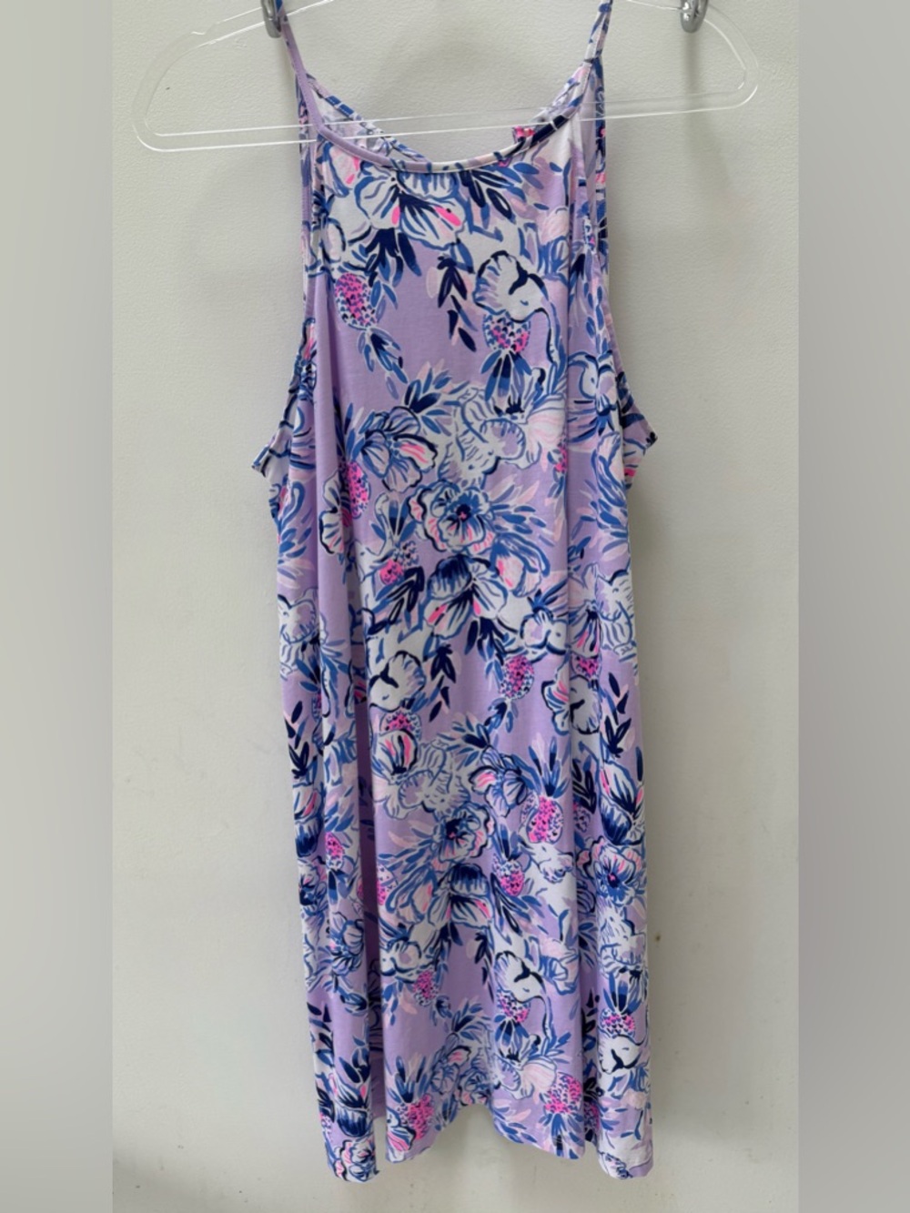 Lilly Pulitzer elephant Margo Lavender swing dress XL